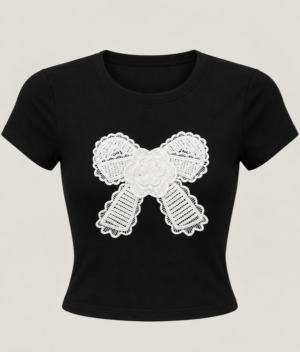 Bow Top — Black