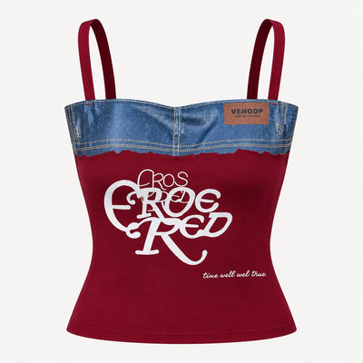 Cocola Jean Set — Red