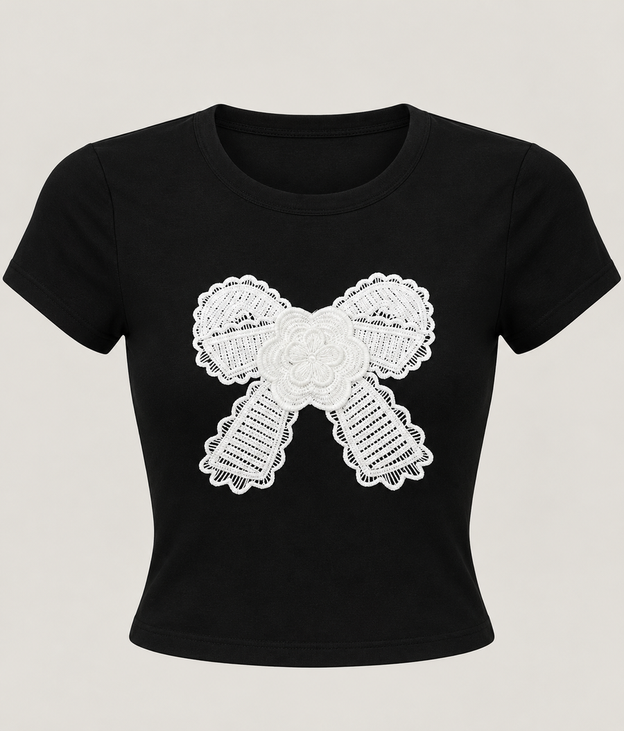 Bow Top — Black